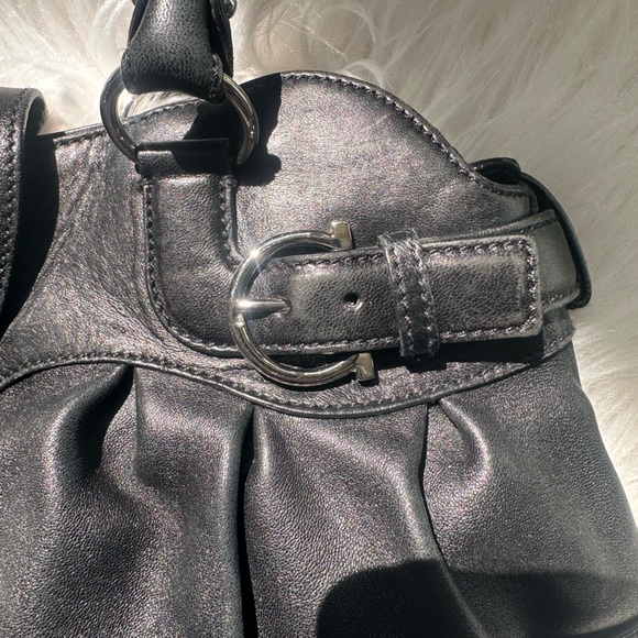 Black Leather Ferragamo Handbag - Picture 7 of 15